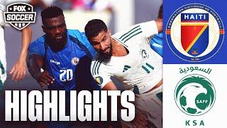 Haiti vs. Saudi Arabia Concacaf Gold Cup Highlights | FOX Soccer