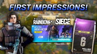 FIRST IMPRESSIONS OF THE NEW SEASON! - Rainbow Six Siege Dread Factor