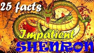 25 Facts about the impatient Shenron