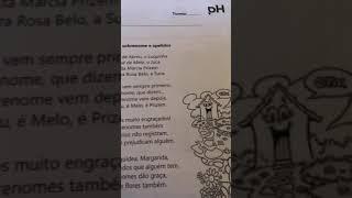 Lendo o 1º trabalho do phzinho