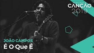 João Campos - É O Que É (Lyric Video) | Festival da Canção 2019