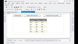 ASP.Net GridView Control Example