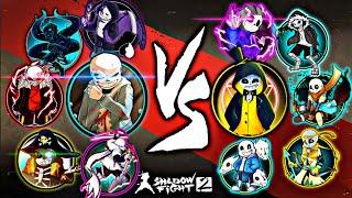 Shadow Fight 2 Undertale All Sans Fights