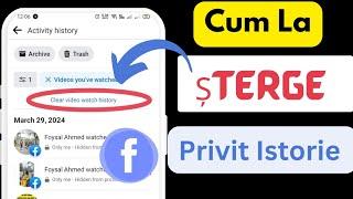 Cum să ștergeți toate videoclipurile vizionate Istoricul pe Facebook ușor 2024