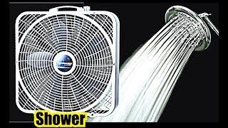 Fan + Shower Noise = 10 Hours of SHOWER SOUND + FAN SOUND