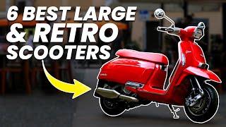 The Six Best Retro Scooters You Can Buy In 2023! ⭐ Large Capacity Only ⭐