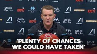 Voss reflects on 'momentum shifts' in close loss | Carlton Press Conference