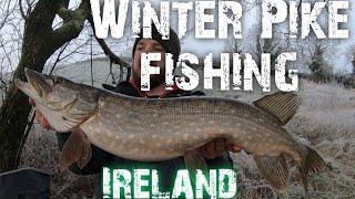 Winter Pike fishing in Ireland