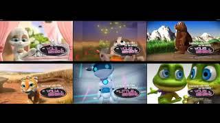 Snuggelina Vs Schnuffel Bunny Vs Rene le Taupe Vs Tiger Boo Vs Robo Little Vs The Crazy Frogs