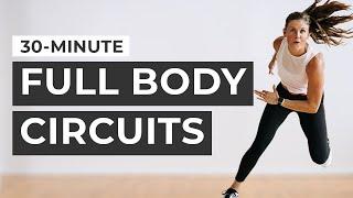 30-Minute Full Body CIRCUIT WORKOUT with Dumbbells 