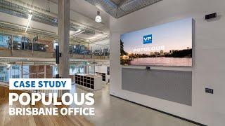 Populous | Video Walls and Boardroom Audio-Visual Upgrade | Case Study