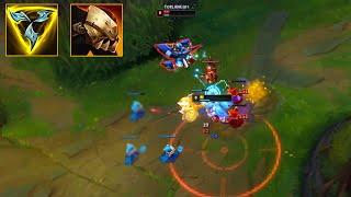 Poppy Vs Buffed Corki Top | Gemi