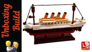 MINI TITANIC LEGO | SLUBAN M38-B0576 | UNBOXING | BUILD