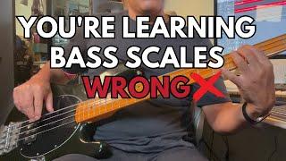 Stop Practising Bass Scales Like This! Do THIS Instead