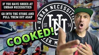 are Urban Necessities are about to be cooked?! plus more sneaker news!