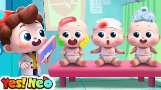 Ten Babies Got Boo Boo | Numbers Song | Safety Rules | Nursery Rhymes & Kids Songs | Yes! Neo