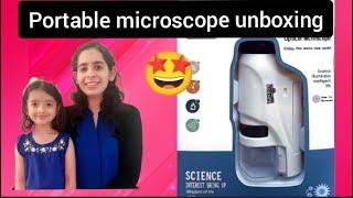 Portable microscope unboxing @Cuteangel1620