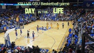 Day In The Life: Going to KSU  Vs. GSU  Basketball game  (close game)