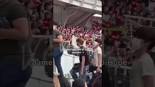 James spotted at Jhope concert #bighitnbg#newboygroup2025#bighit#bts#jhope#bhnbg