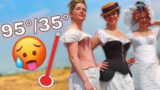How Hot Are Victorian Corsets & Clothes?  Using *Science* to Bust Historical Clothing Myths 