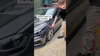 HOW TO FIX A CAR DENT UNDER £10 @sciroccobtv #cardent #mechanic #howto