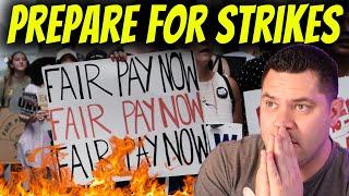 Prepare For MASS Strikes In 2025 | Wage Crisis