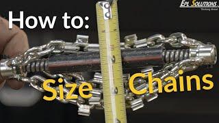 Descaling: Sizing your chains and WHY ITS IMPORTANT!