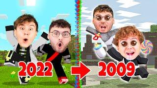 ENTWICKLUNG von Minecraft 2009 bis 2022?! Roman & Lars reagieren