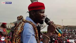 H.E PRESIDENT BOBI WINE SPEECH IN SOROTI ALANGIDE MUSEVENI