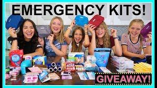 EMERGENCY KITS FOR TEEN GIRLS 2019-2020!  |  BACK TO SCHOOL!  |  PERIOD KIT!