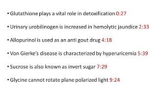 Biochemistry Rapid Revision Lessons : Explain - why/ Justify questions Part 3