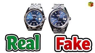 Real vs Fake Rolex Rolex Datejust 41 126334