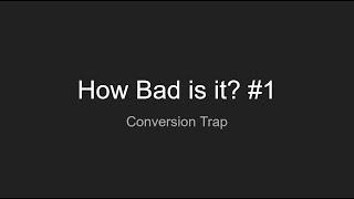 Path of Exile How bad is it? #1 Conversion trap