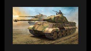 Hobbyboss 84530 1/35 King Tiger "Porsche Turret" with Zimmerit In box Review