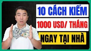 10 Ways to Make Money Online at Home That Will Help You Easily Earn $1000/Month