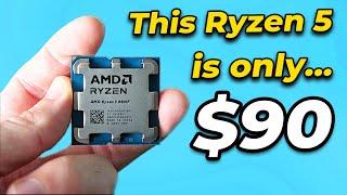 This Ryzen 5 8400F is $90... Is it Better than the 7500F?!