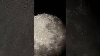 Live View of the moon #moon #moonshine #moonlight #lunar #space #solarsystem #night #nightsky