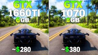 GTX 1660 Tİ Vs GTX 1070 - Test in 12 Games