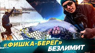 Безлимит Фишка-берег. Ловля форели на спиннинг. Рыбалка с #OnlySpin