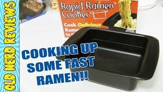 Rapid Ramen Cooker REVIEW | Cooking Ramen Fast - Old Nerd Kitchen  