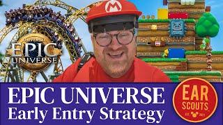 Early Entry Strategy for Epic Universe: Super Nintendo World vs. Stardust Racers