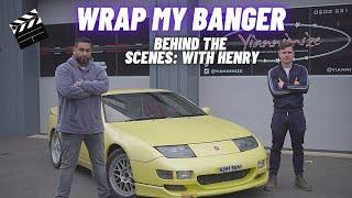 YIANNIMIZE WRAP MY BANGER: BEHIND THE SCENES WITH Henry Arnold