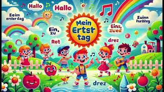 Mein erster Tag – Fun Interactive German Song for Kids | Learn German with Music 