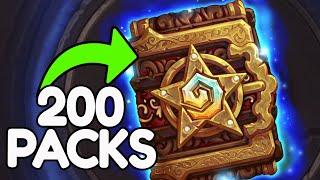 Rarran's Opens 200 Hearthstone Packs