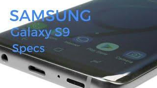 Samsung Galaxy S9 Specifications