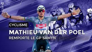 Mathieu Van der Poel remporte le GP Samyn pour sa première course de la saison | Résumé