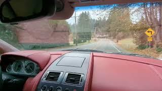 2008 Aston Martin Vantage V8 Driving