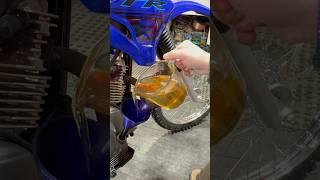 Yamaha TTR 125 first oil change