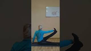 Растяни хорошенько ножки; #лечебнаяфизкультура #лфк #йогатерапия