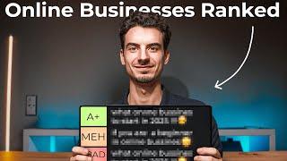 Best & Worst Online Businesses to Start in 2025 (for Beginners)